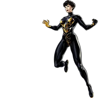 👊 Wasp wasp, marvel, superhero, comics telegram sticker