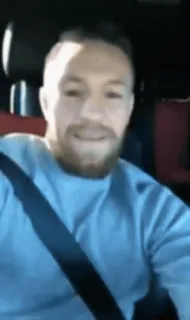 🌟 Conor McGregor UFC telegram sticker