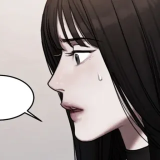 💀 phụ nữ, buồn, biểu cảm, manga, nước mắt whatsapp sticker