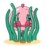 Blobfish telegram stickers