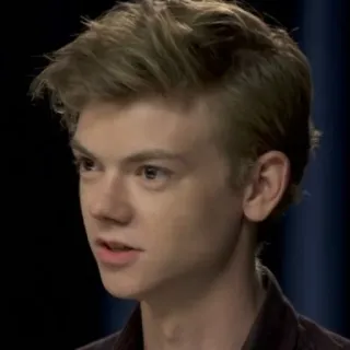 👤 Thomas Brodie-Sangster acteur, portrait, photo de tête, homme, célébrité telegram sticker