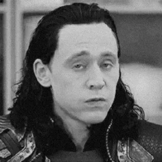 🖤 Loki Loki, Marvel, Tom Hiddleston, Dieu de la malice, Vilain, Anti-héros telegram sticker