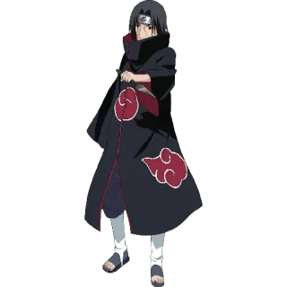 🥵 Itachi Uchiha Naruto อนิเมะ, นินจา, อิทาจิ, อุจิวะ, ชูริเคน, มังงะ, ตัวละคร whatsapp sticker
