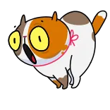 😳 고양이, 동물, 스티커, 만화, 귀여운 whatsapp sticker