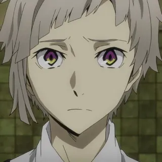 🐾 Atsushi Nakajima Bungou Stray Dogs Anime, Manga, Personnage, Atsushi Nakajima, Bungou Stray Dogs whatsapp sticker