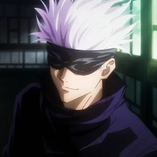 🤍 Satoru Gojo Jujutsu Kaisen anime, manga, gojo, satoru, jujutsu, kaisen telegram sticker