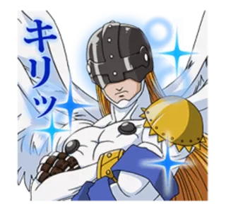 😏 キリッ 애니메이션, 캐릭터, 스티커 telegram sticker