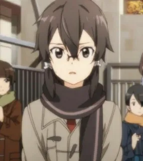 ⚔ Kirigaya Suguha Sword Art Online Anime, Personnage, Fille, Sword Art Online, Suguha whatsapp sticker