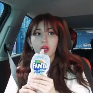 ✨ FANTA Fanta, Minuman, Soda, Makanan, Minuman whatsapp sticker