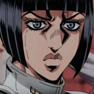 ❔ Bruno Bucciarati JoJo's Bizarre Adventure Anime, JoJo's Bizarre Adventure, Bruno Bucciarati, Charakter telegram sticker