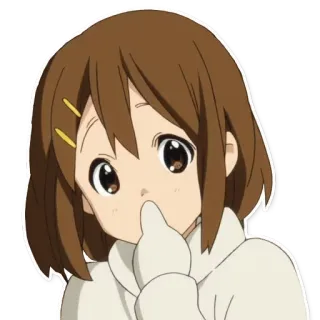 👀 Anime, Carino, Ragazza, Sticker, Personaggio, Cartone animato whatsapp sticker
