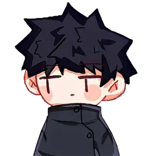 😐 Anime, Charakter, Cartoon, Junge, Manga, Kunst telegram sticker
