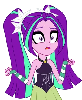 😨 Aria Blaze My Little Pony: Equestria Girls Dibujos animados, Anime, Chica, Personaje, My Little Pony, Equestria Girls, Aria Blaze telegram sticker