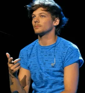 🍇 Louis Tomlinson เพลง, นักร้อง, คนดัง, ภาพเหมือน, ผู้ชาย telegram sticker
