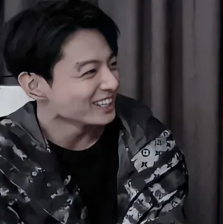 🌑 Jungkook Jungkook, K-pop, cantante, BTS, celebridad, coreano telegram sticker