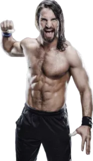 👊 Seth Rollins Борец, Спортсмен, Спорт, Мускулистый, Мужчина whatsapp sticker