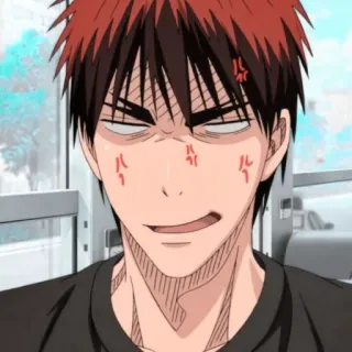 🥢 Anime, Arrabbiato, Infastidito, Contrariato, Uomo telegram sticker