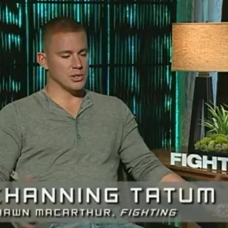 ➰ Channing Tatum Fighting CHANNING TATUM
SHAWN MACARTHUR, FIGHTING Ченнинг Татум, Шон Макартур, Бои, Актер, Фильм, Интервью telegram sticker