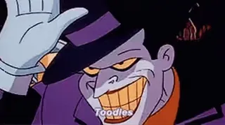 👋 Joker Toodles cartoon, DC comics, villain, joker telegram sticker
