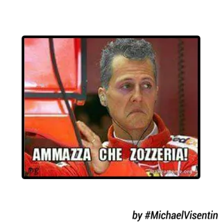 😒 AMMAZZA CHE ZOZZERIA! Meme, Italiano, Engraçado, Expressão telegram sticker