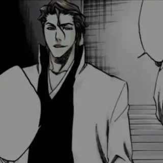 🧬 Aizen Sosuke Bleach Anime, Manga, Villano, Presumido, Aizen telegram sticker
