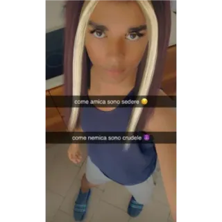 👩 come amica sono sedere,
come nemica sono crudele telegram sticker