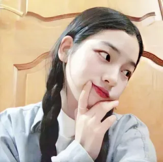 🌸 여자, 소녀, 인물사진, 셀카, 사람, 얼굴 telegram sticker