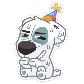 Спотти-пиньята @TgSticker telegram stickers