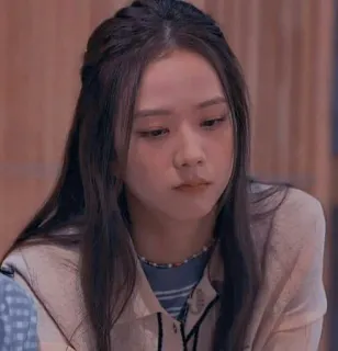 😔 Jisoo kpop, jisoo, blackpink, penyanyi, wanita, potret whatsapp sticker