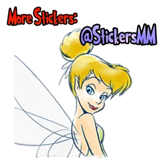 🕶 Tinkerbell More Stickers: @StickersMM ทิงเกอร์เบลล์, นางฟ้า, ดิสนีย์, การ์ตูน, สติกเกอร์, แอนิเมชั่น telegram sticker