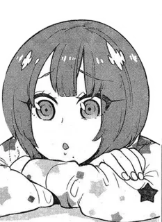 😏 アニメ, マンガ, 女の子, 漫画, かわいい, イラスト, カワイイ whatsapp sticker