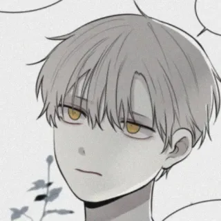 🗝 Anime, Manga, Personnage, Garçon, Portrait telegram sticker