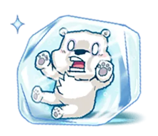 Polar bear telegram stickers