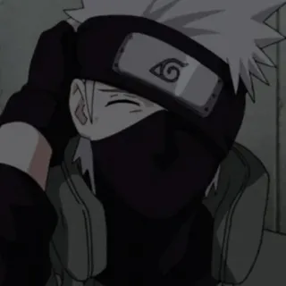 🗡️ Kakashi Naruto anime, manga, ninja, kakashi, naruto, character telegram sticker