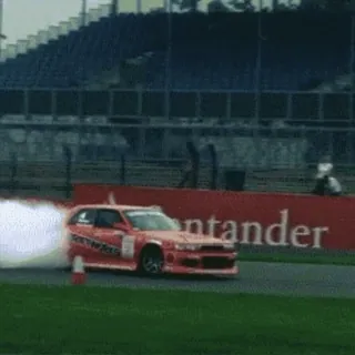 ☁️ auto, drifting, corsa, motorsport, auto sportiva, veicolo, automobile telegram sticker