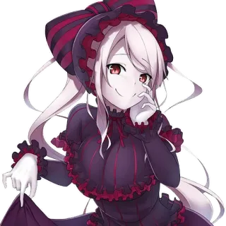 ☺️ Shalltear Bloodfallen Overlord Anime, Vampiro, Shalltear, Overlord, Bloodfallen, Gótico, Vestido telegram sticker