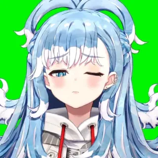 💧 Kobo Kanaeru Vtuber, 动漫女孩, Kobo, Kobo Kanaeru telegram sticker