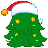 Santa Girl telegram stickers