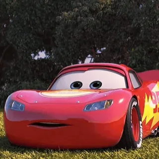 😧 Lightning McQueen Cars Flash McQueen, Cars, dessin animé, véhicule, Disney, Pixar, film telegram sticker