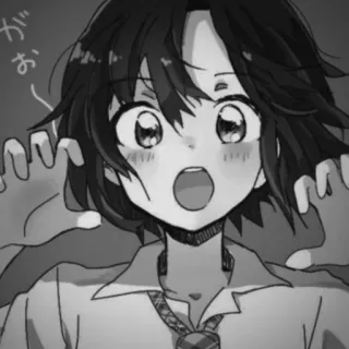 😸 がお Anime, Manga, Słodkie, Kreskówka, Postać, Ilustracja whatsapp sticker