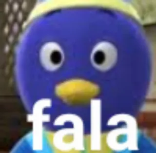 🗯 fala backyardigans, pablo, desenho animado, meme telegram sticker