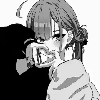 💗 Anime, Manga, Ragazza, Cartone animato, Arte, Disegno whatsapp sticker