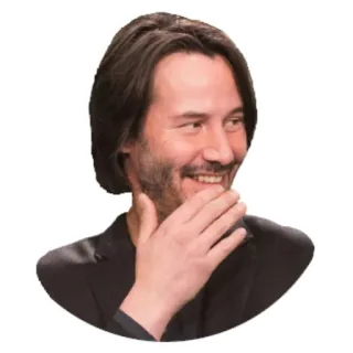 😂 Keanu Reeves Keanu Reeves, diễn viên, người nổi tiếng, người đàn ông, người telegram sticker