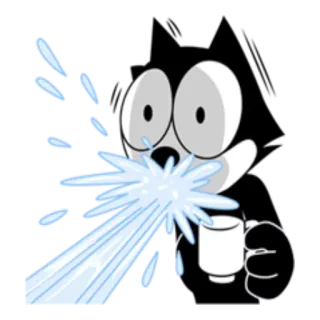 😨 dibujo animado, vómito, enfermo, animación, dibujo, excremento whatsapp sticker