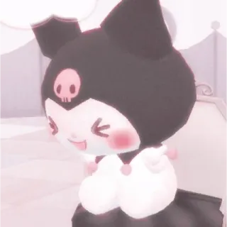 ⩨ ♡ 🍡 ❛ Kuromi : : @yoongicuteacr ꒷꒦ telegram stickers