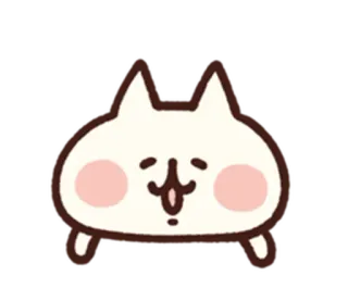 😊 mèo, dễ thương, nhãn dán, động vật, hoạt hình, hài hước, linh vật telegram sticker