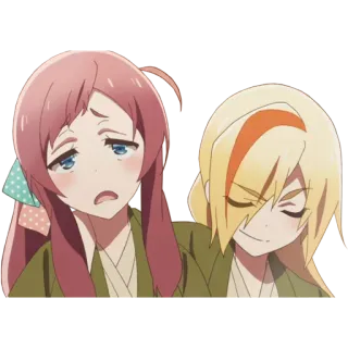 😅 Аниме, Наклейка, Зомби, Милый, Девушка telegram sticker