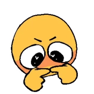 🥺 emoji, funny, cute, meme, expression, face telegram sticker