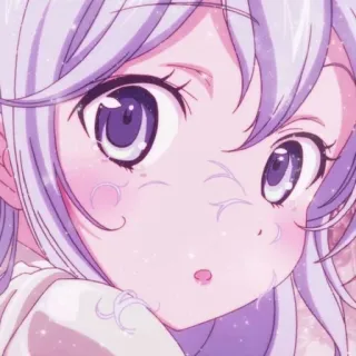 😯 anime, girl, cute, kawaii whatsapp sticker