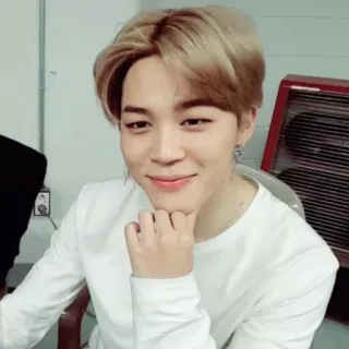 🌸 Jimin Jimin, BTS, K-pop, cantante, celebridad, ídolo whatsapp sticker